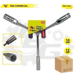 FBG-3326 CHAVE DE RODA Y 10/12/14MM