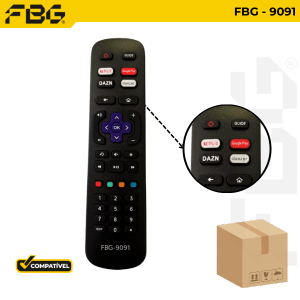 FBG-M 9091 SMART COMPATÍVEL C/ AOC ROKU