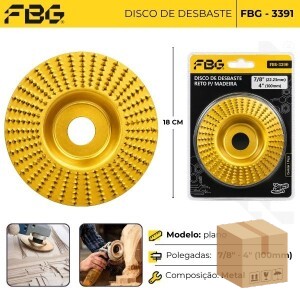 FBG-M 3391 DISCO DE DESBASTE