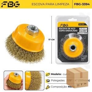 FBG-M 3394 ESCOVA AÇO