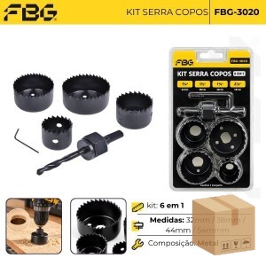FBG-M 3020 CONJ SERRA COPOS 6 EM 1