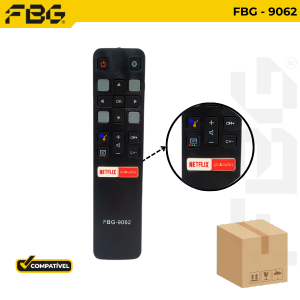 FBG-M 9062 SMART COMPATÍVEL C/ TCL NETFLIX E GLOBOPLAY