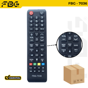 FBG-M 7036 SMART  COMPATÍVEL C/  SAMSUNG  HUB C/FUTEBOL