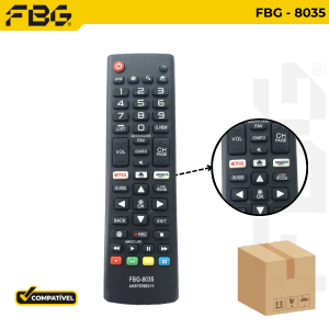 FBG-M 8035 SMART COMPATÍVEL C/  LG C/ NETFLIX E AMAZON