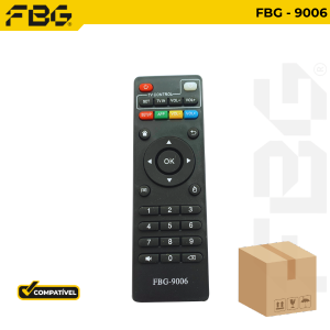 FBG-M 9006 RECEP COMPATÍVEL C/  TV BOX 4K